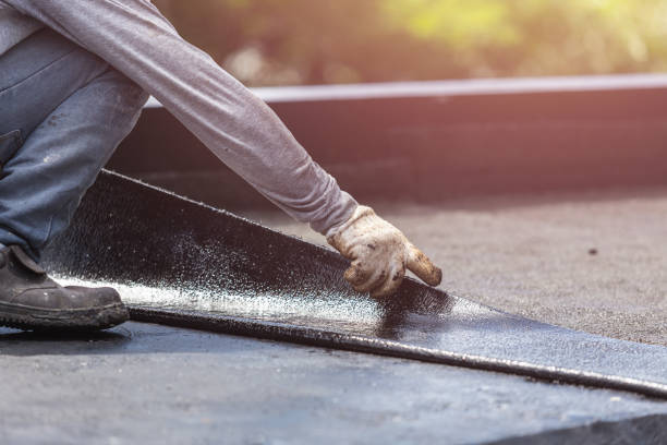 Professional Waterproofing technician working in Etna Green, IN
